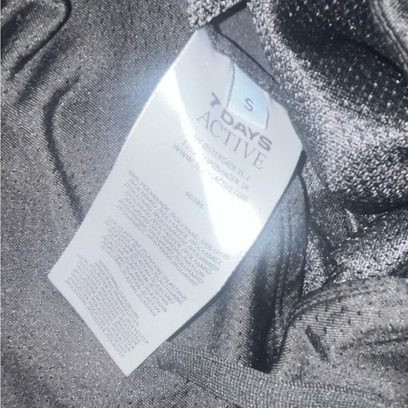 7 Days Active black running shorts - Picture 4 of 4